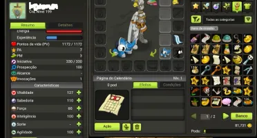 Vendo Conta Segura Lv 200 Dofus Brutas