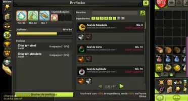 Brutas - Dofus Touch com 3 Char 200 OSA/CRA/PANDA