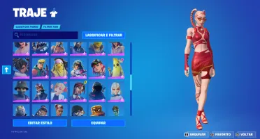 CONTA FORTNITE DESDA SEASON 4