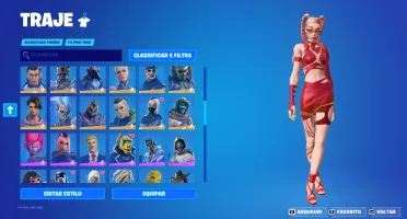 CONTA FORTNITE DESDA SEASON 4