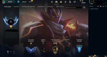 Conta de Lol MAIN TOP - D1 - 77 SKINS