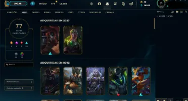 Conta de Lol MAIN TOP - D1 - 77 SKINS
