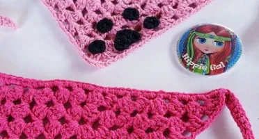 Bandana Pet em Crochê