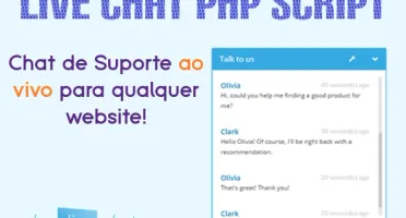 Chat ao vivo - LiveChat Suporte Ao vivo PHP