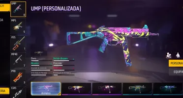 Conta Free Fire Top - Personagens e Skins Raras!