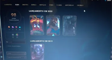Conta lol Gold 4