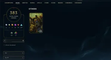 Conta LOL Todas As Skins MAIS RARAS (Todas PAX e +)