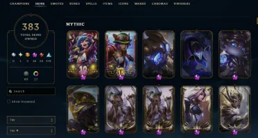 Conta LOL Todas As Skins MAIS RARAS (Todas PAX e +)
