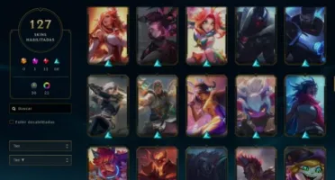 Conta no lol