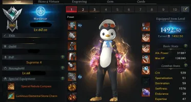 Conta Lost Ark (Kazeros)