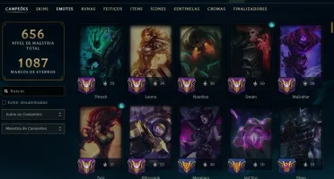 Conta Level 414  Season 4 