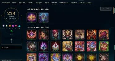 Conta Level 414  Season 4 