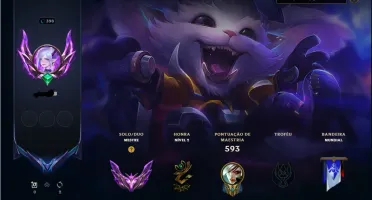 Conta Mestre - Todos os campeões, 481 Skins (skins raras)