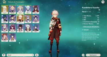 Genshin Impact / AR 10 / Kazuha + Keqing