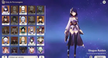 Conta Genshin impact AR57 - 10 Personagens 5* + 3 armas 5*
