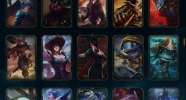 League of Legends Full Champion 187 skins