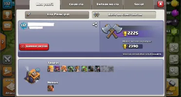 conta clash of clans