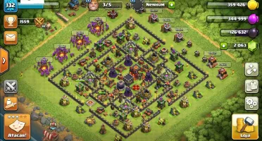 conta clash of clans