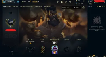 Conta League of Legends Full Acesso - 77 Champs e 44 Skins