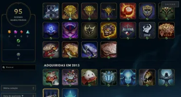 Conta League of Legends Full Acesso - 77 Champs e 44 Skins