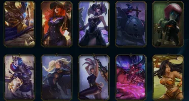 Conta League of Legends Full Acesso - 77 Champs e 44 Skins