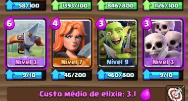 conta clash royale arena10 6 lendarias 3 nv2