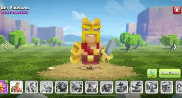 Clash of clans CV12 5⭐ + BC 9 + skins e itens