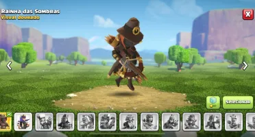 Clash of clans CV12 5⭐ + BC 9 + skins e itens