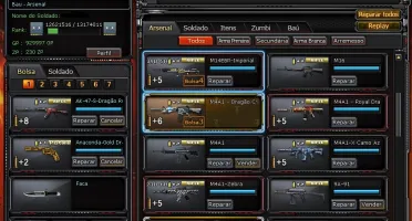 CONTA CROSSFIRE AL - GENERAL DE DIVISÃO (4) 6 VIP's + 4 M.N
