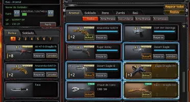 CONTA CROSSFIRE AL - GENERAL DE DIVISÃO (4) 6 VIP's + 4 M.N