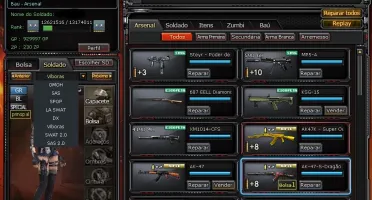CONTA CROSSFIRE AL - GENERAL DE DIVISÃO (4) 6 VIP's + 4 M.N