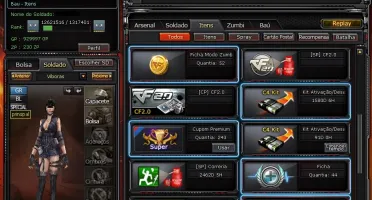 CONTA CROSSFIRE AL - GENERAL DE DIVISÃO (4) 6 VIP's + 4 M.N