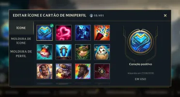 Conta de League of Legends – Esmeralda 💎