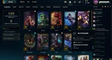 Vendo Conta do Lol 80R$