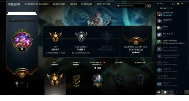 Vendo Conta do Lol 80R$