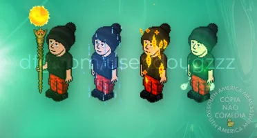 CONTA HABBO COM 600 EFEITOS TOTEM DE CADA