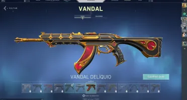 CONTA VALORANT OURO