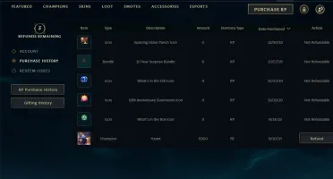 Conta Unranked League of Legends lv 30