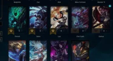 Conta League of legends lvl 30, 29 campeões unrranked!