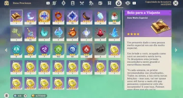 Conta Genshin Impact com 16 5* e vários 4* com constelações