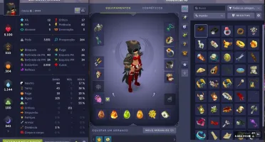 Sram Nv. 200 Com Set - Perfeita Para PvP e PvM - Talkasha