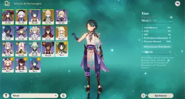AR42 Xiao, Mona, Qiqi e Jean