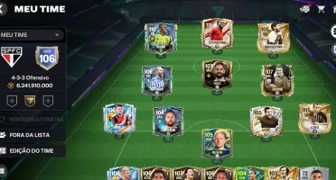 conta do FC mobile