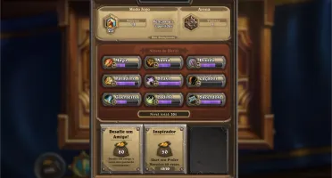 Conta Hearthstone com 400+ pacotes