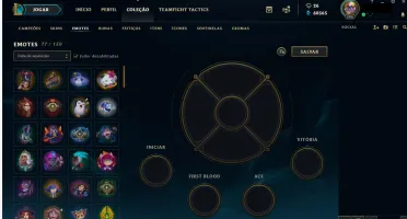 Conta LOL PLAT 2 Com 202 skins + cromas,sentinelas e +