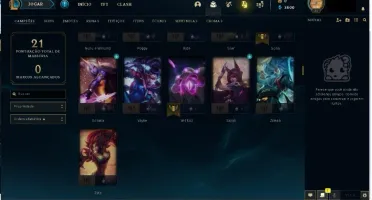 CONTA SMURF LOL NÍVEL 35