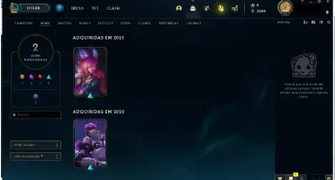 CONTA SMURF LOL NÍVEL 35