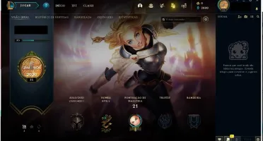 CONTA SMURF LOL NÍVEL 35