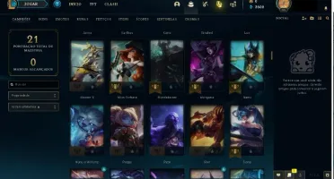 CONTA SMURF LOL NÍVEL 35
