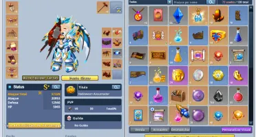Conta do Grand Chase Classic Personagem Arme LEV 85